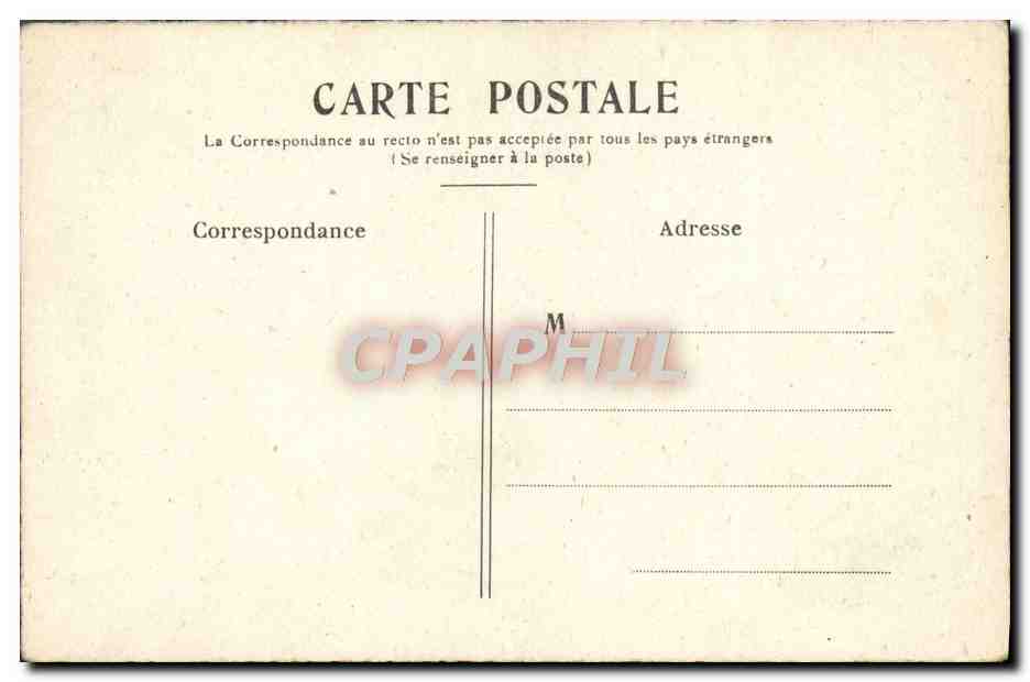 CPA Paris Le Pont Alexandre III — Rückseite