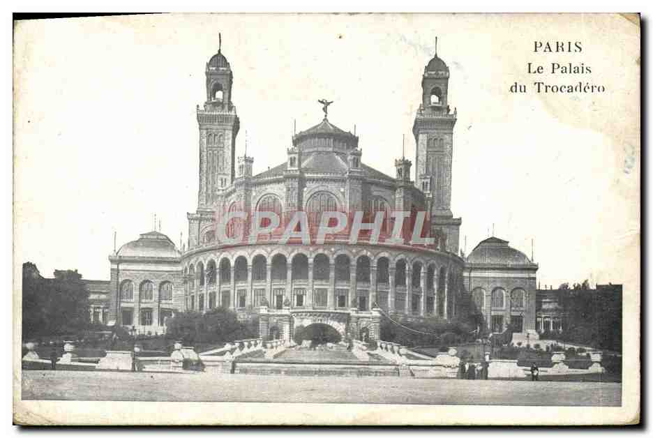 CPA Paris Le Palais Du Trocadero