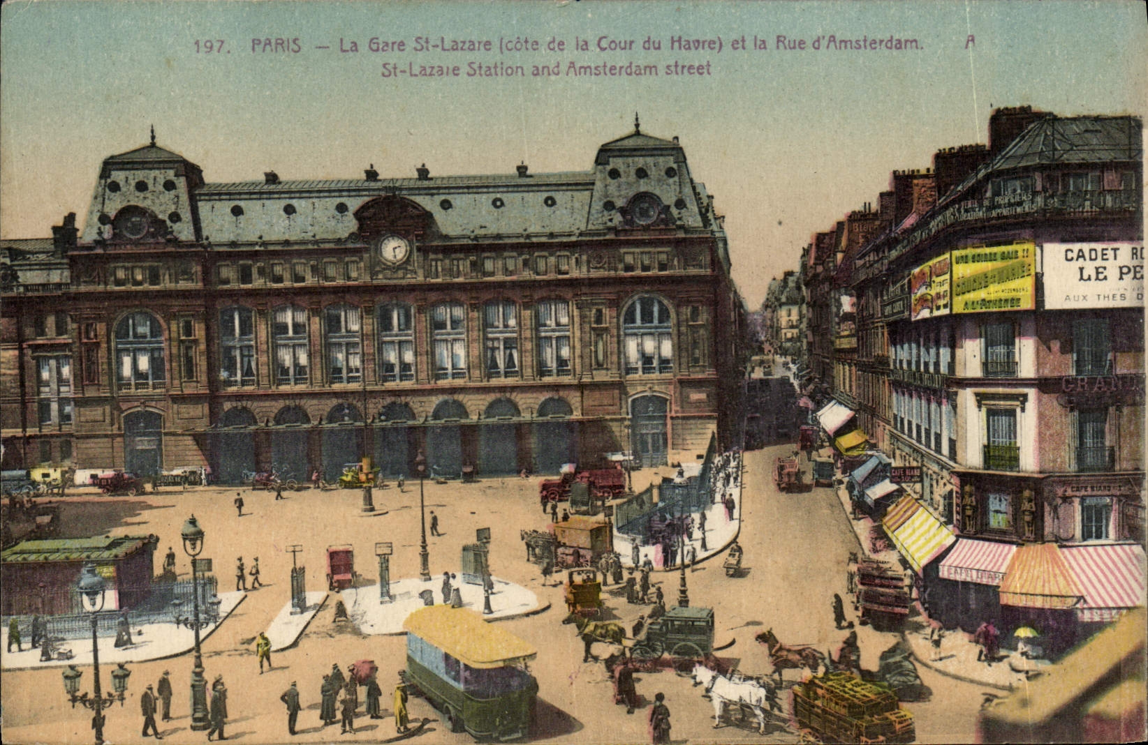 CPA Paris La Gare St Lazare