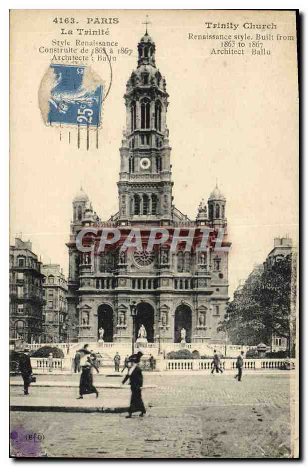 CPA Paris La Trinite 
