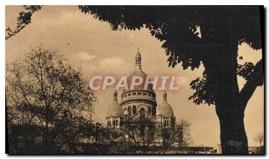 CPA Paris Montmartre Le Sacre Coeur