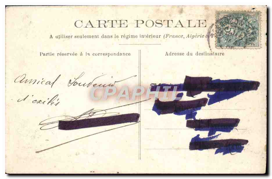 CPA Vallee De La Loue Mouthier Rocher de la Percee et de Haute Pierre — Reverso