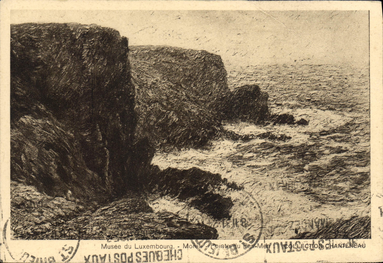 Pointe du Ren-Mer - Morel — Musée du Luxembourg — éditeur Cheques Postaux