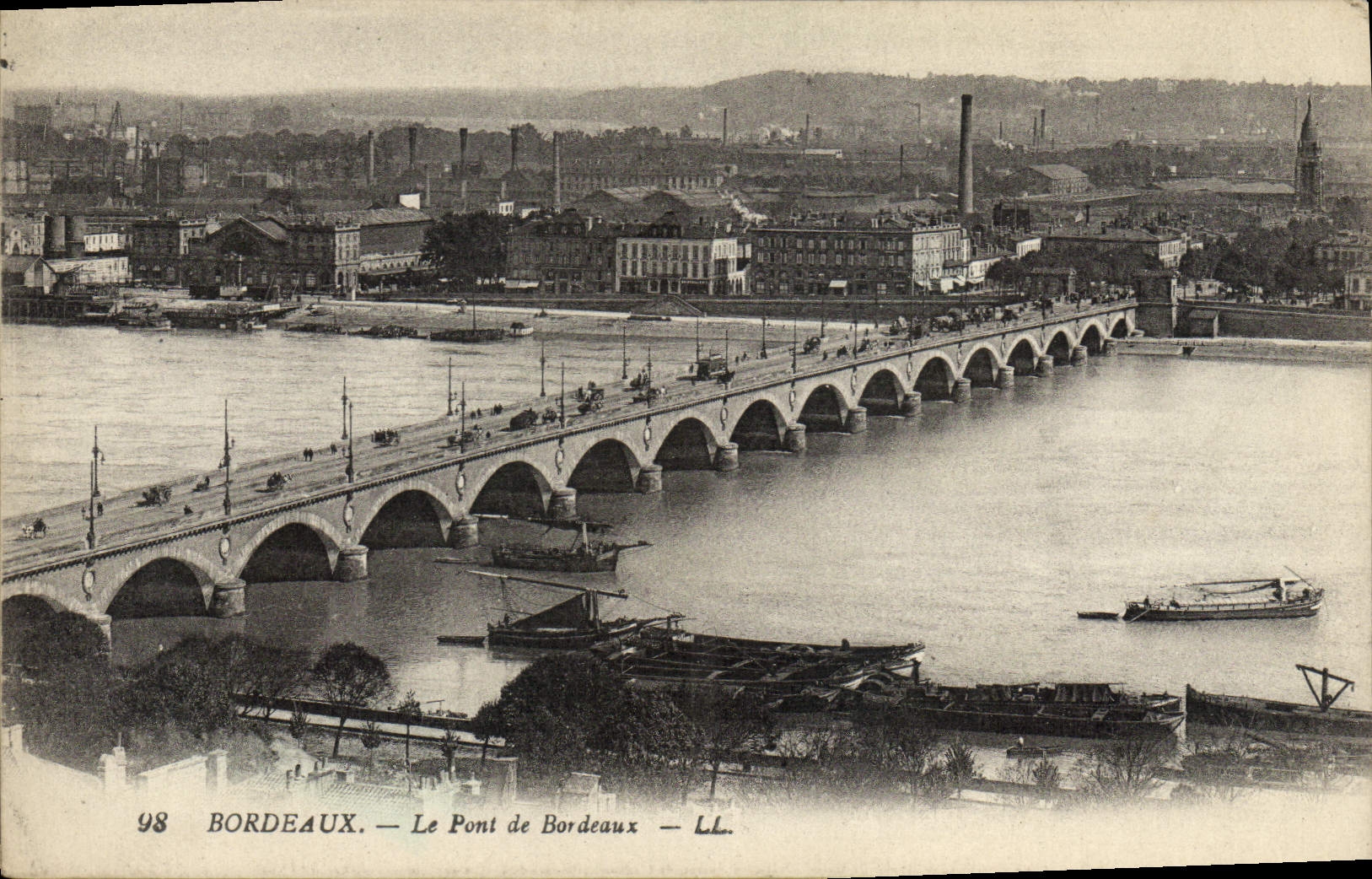 CPA Bordeaux Le Pont de Bordeaux