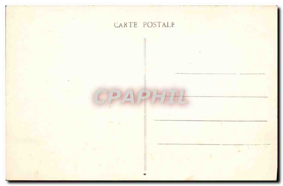 CPA Wormhout Vieille Ferme Flamande — Back