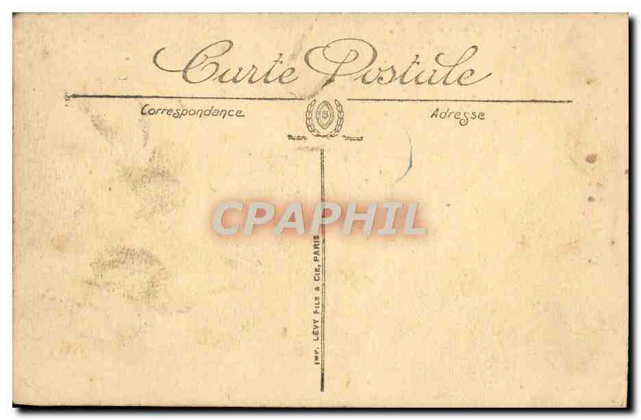 CPA La Turbie Vue Generale — Verso