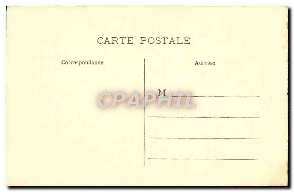 CPA Lourdes La Basilique et la Grotte — Verso