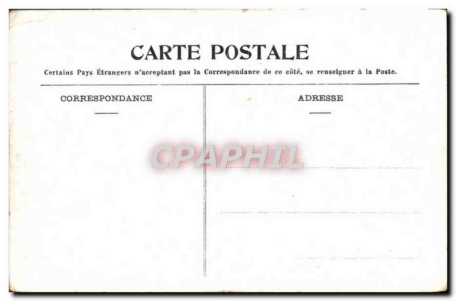 CPA Lourdes Le Calvaire Breton — Verso