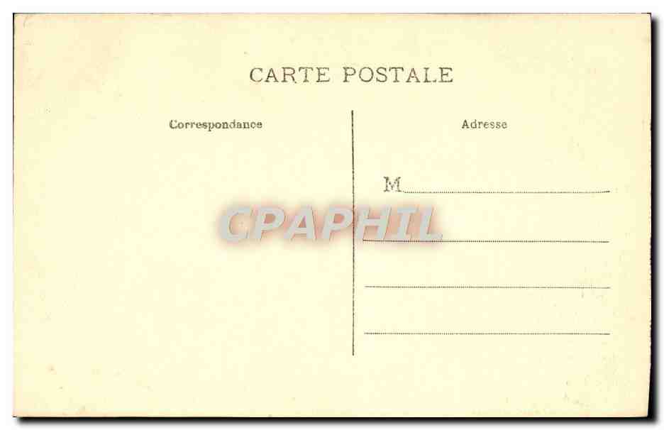 CPA Lourdes 1ere station du calvaire Jesus est condamne a mort — Verso