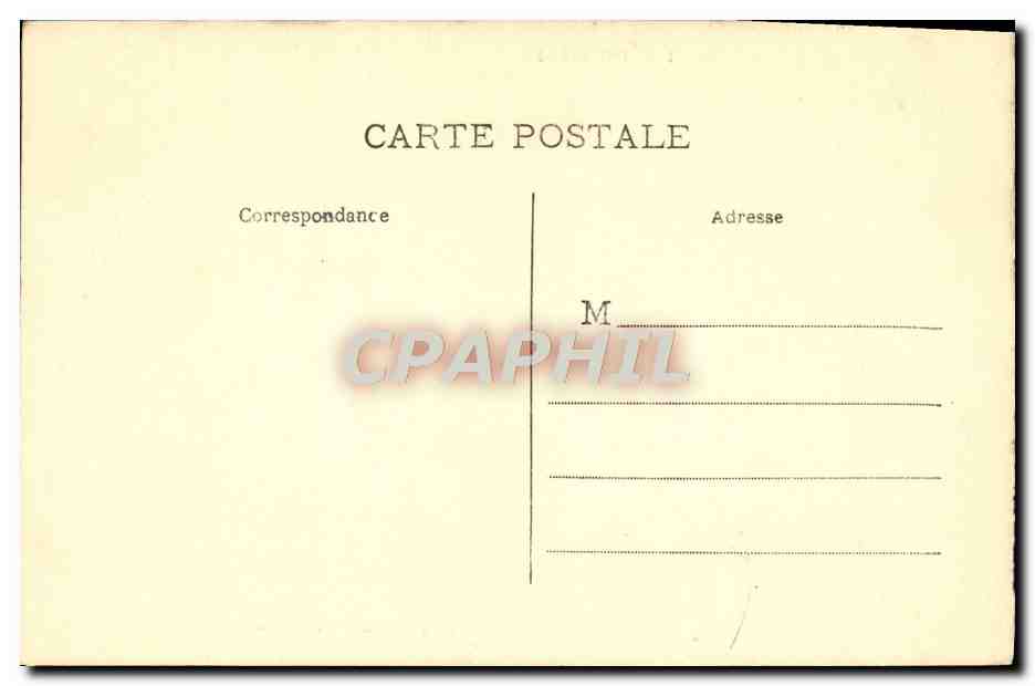 CPA Lourdes La Grotte — Verso