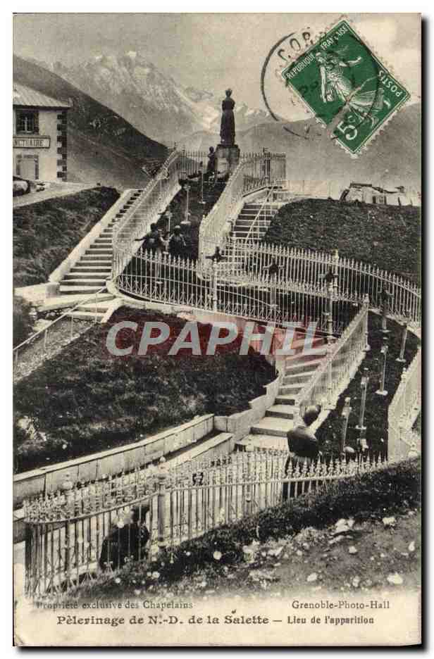 Pilgerung der N.-D. de la Salette — Ort der Erscheinung — Grenoble-Photo-Hall