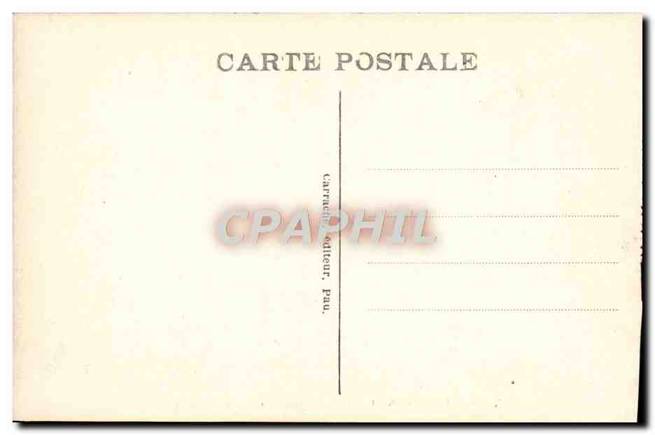 CPA Lourdes La Grotte Miraculeuse — Verso