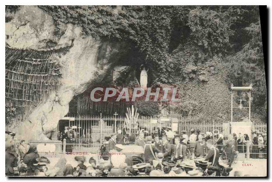 CPA Lourdes La grotte