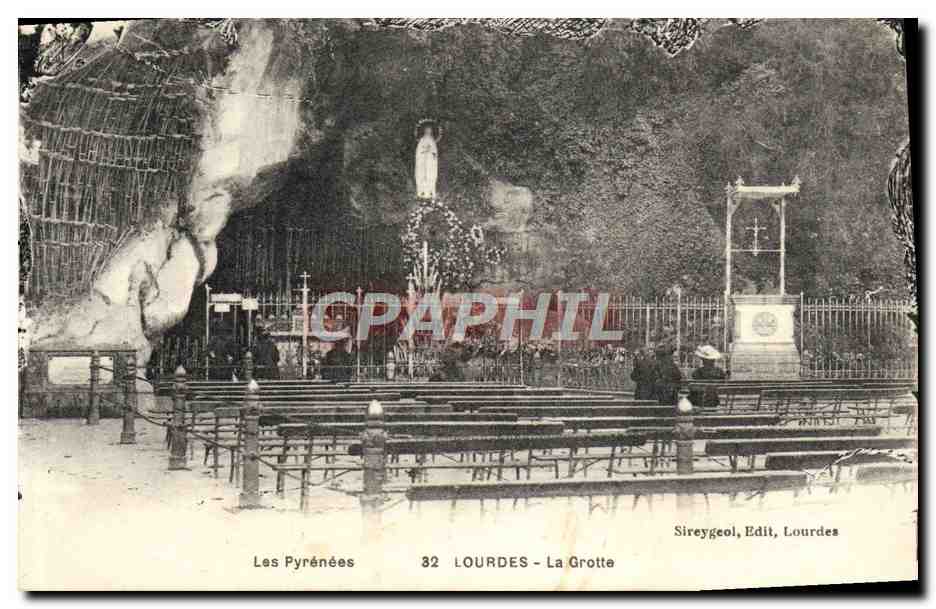 CPA Lourdes La Grotte