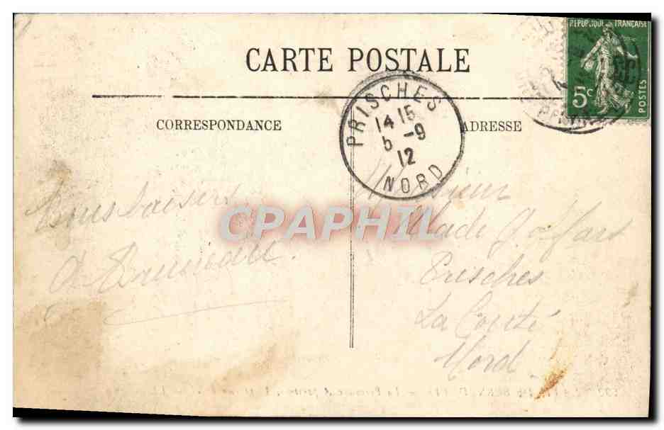 La Vie de Bernadette — La Première Apparition, 11 février 1858 — LL. — Verso
