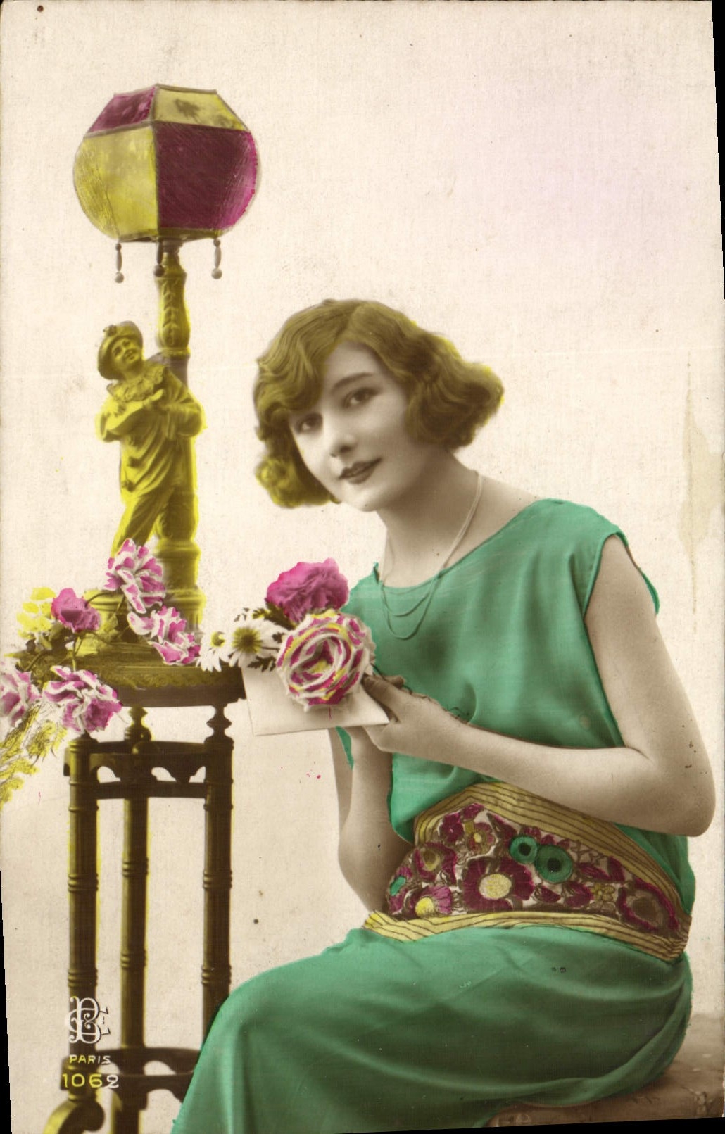 CPA Fantaisie Femme