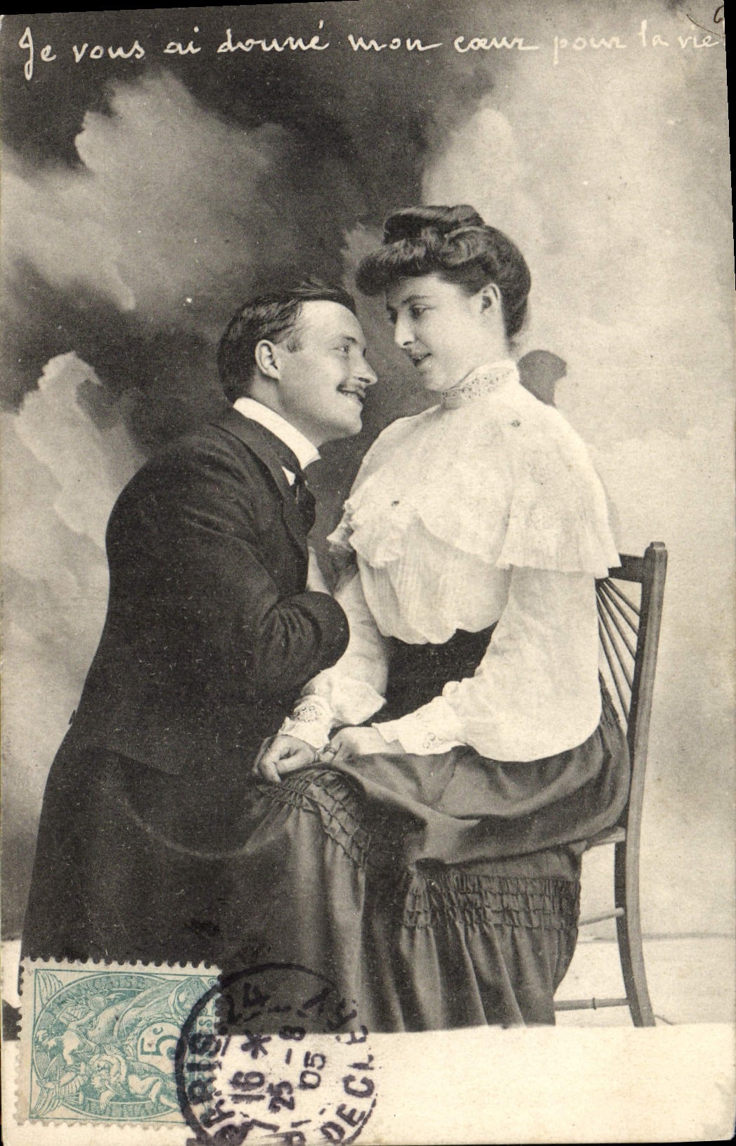 CPA Fantaisie Femme