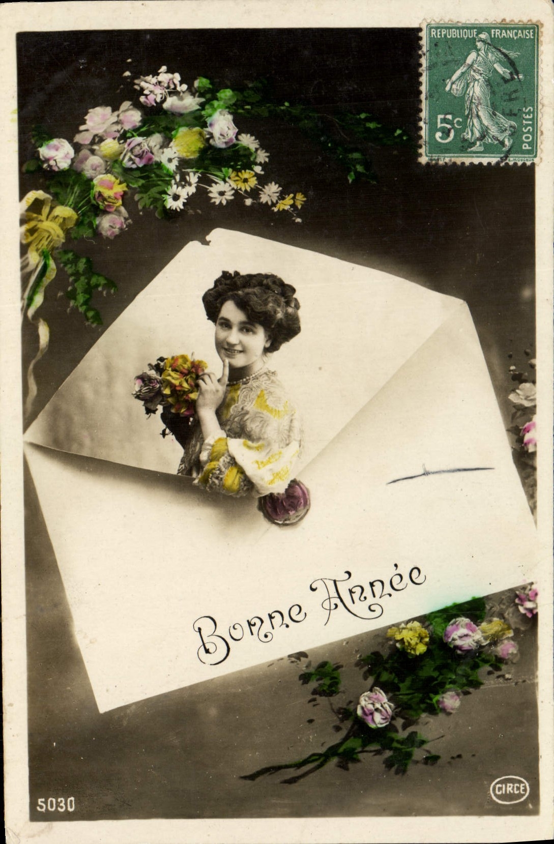 CPA Fantaisie Femme