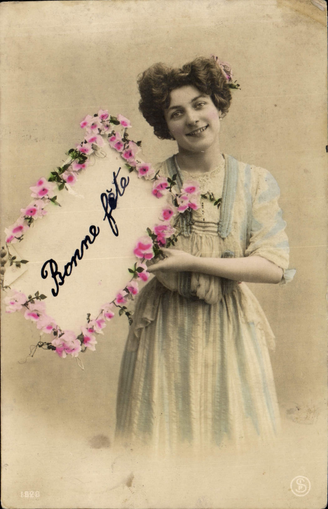 CPA Fantaisie femme