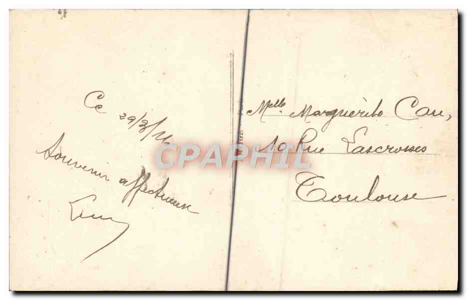 Couple en tenue d'époque — portrait séducteur — éditeur inconnu — Reverso