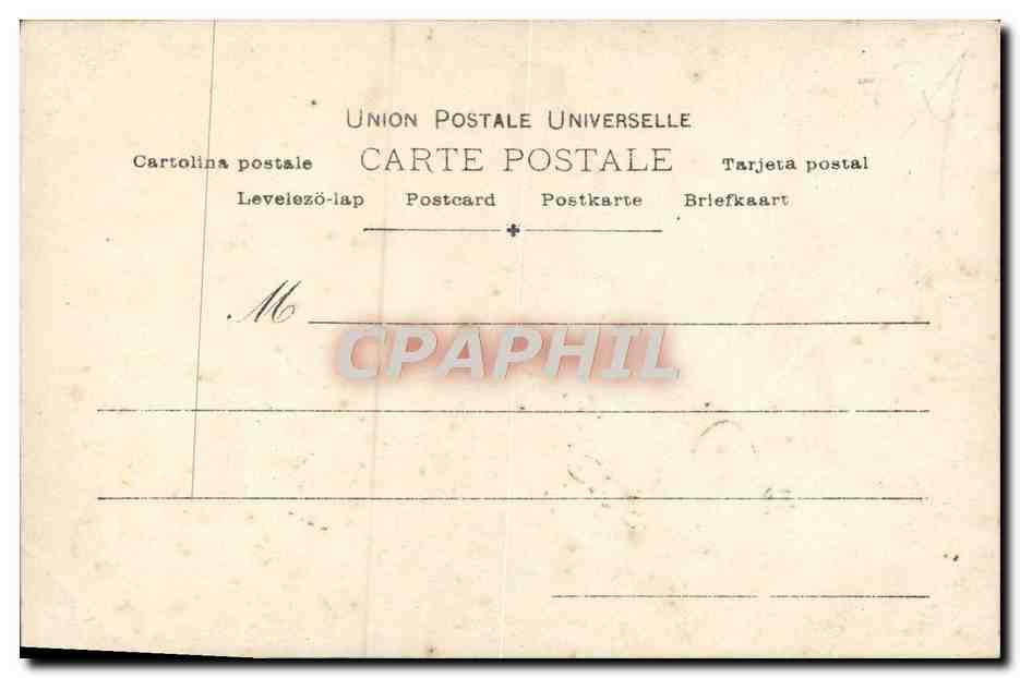 CPA Fantaisie Femmes la voie du bonheur  — Rückseite