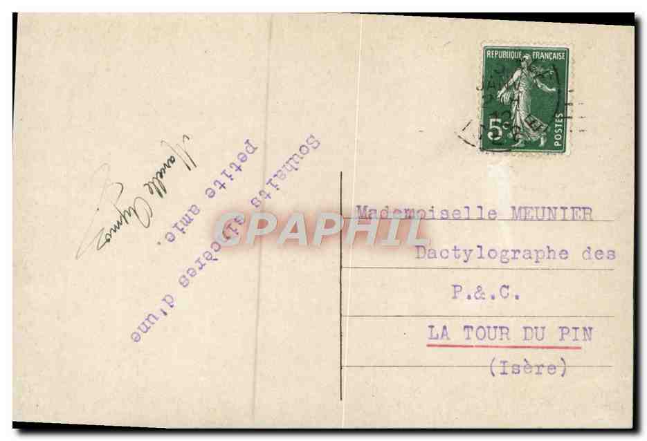 CPA Fantaisie Enfant — Rückseite