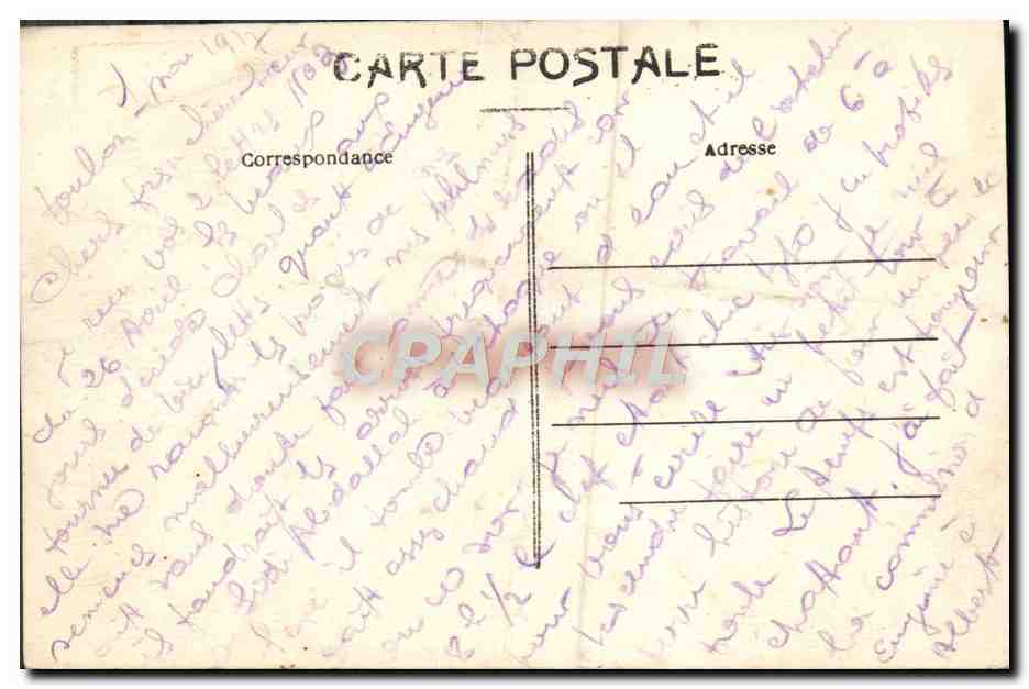 Scène de bain à bord d'un navire — dessin de Juc Adam — éditeur non visible — Reverso