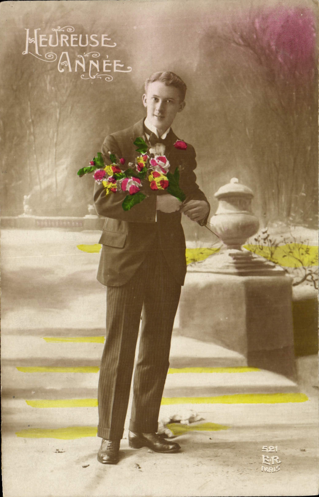CPA Fantaisie Homme