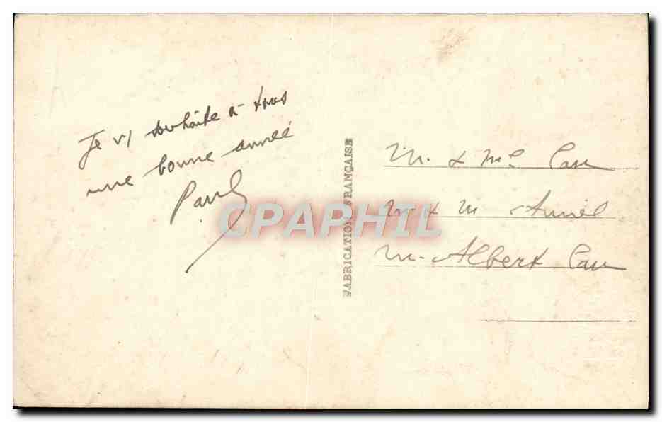 CPA Fantaisie Enfant Bebe — Verso