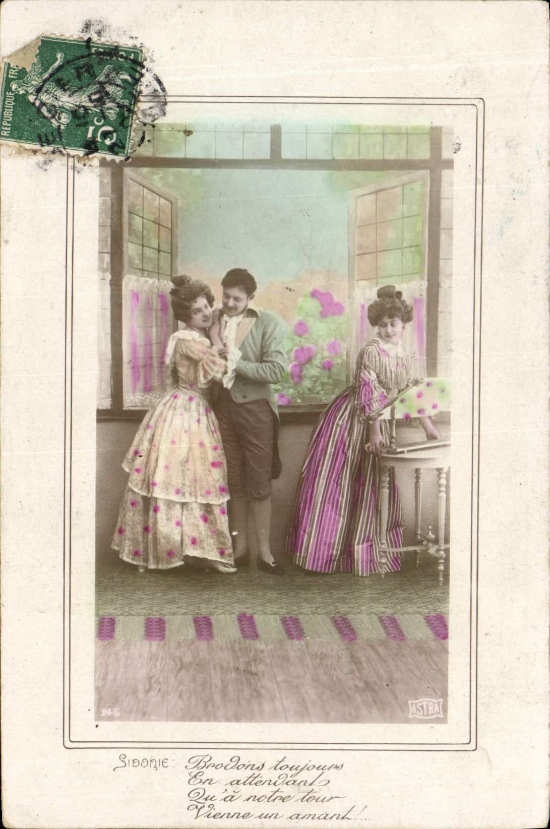 CPA Fantaisie Femmes