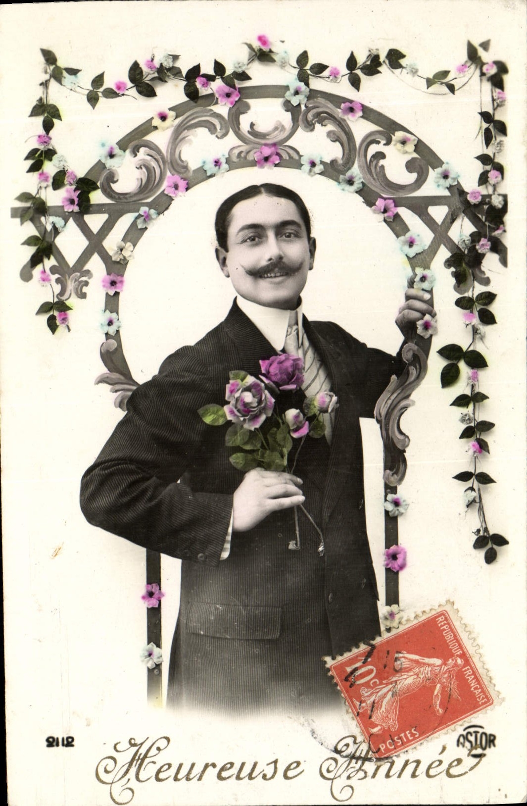 CPA Fantaisie Homme