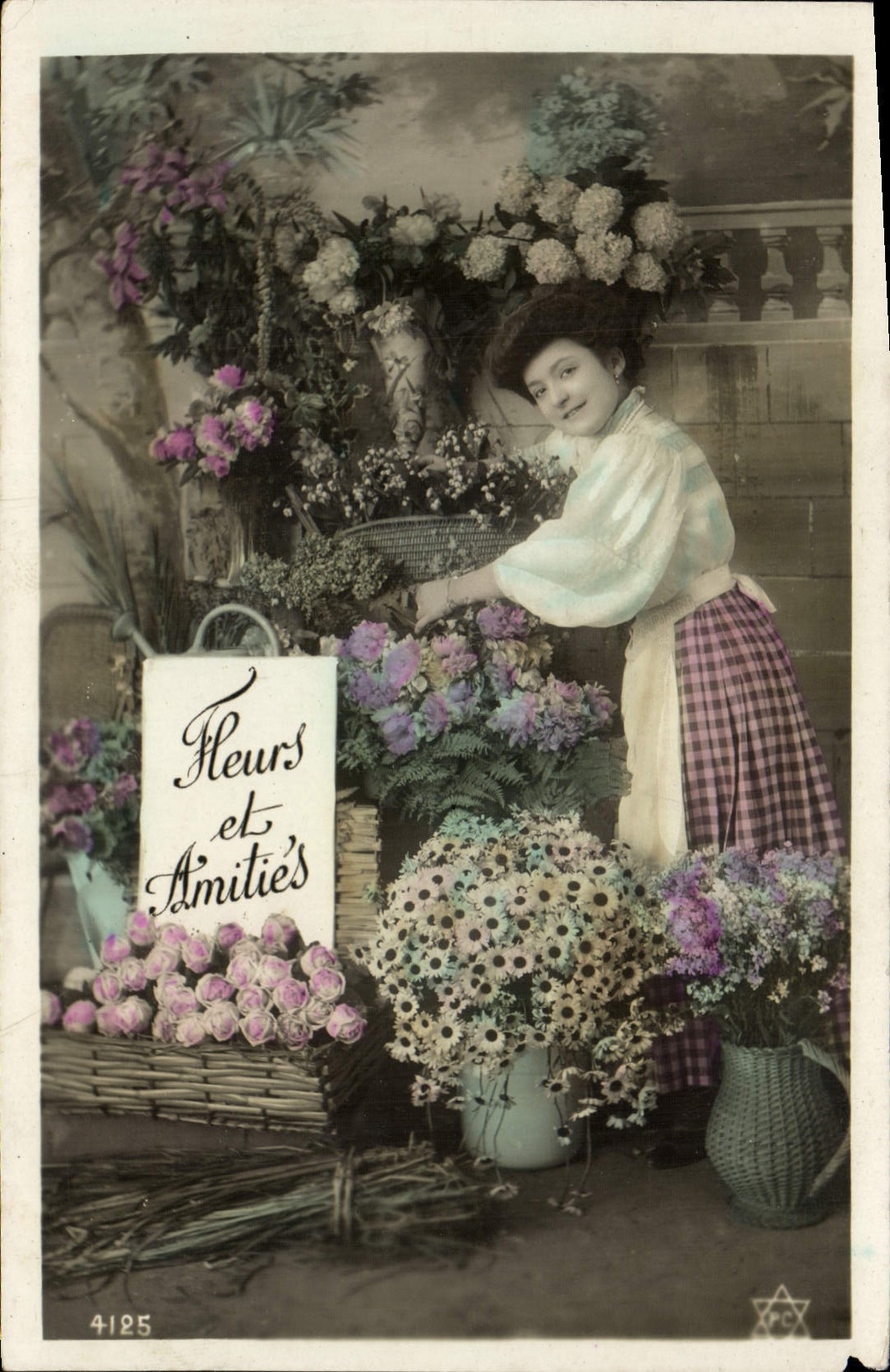 Fleurs et Amitiés — Éditeur PCX, n° 4125