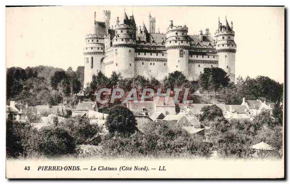 Pierreponds — Le Château (Côté Nord) — LL