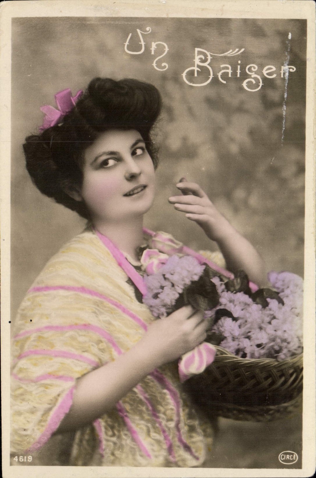 CPA Fantaisie Femme