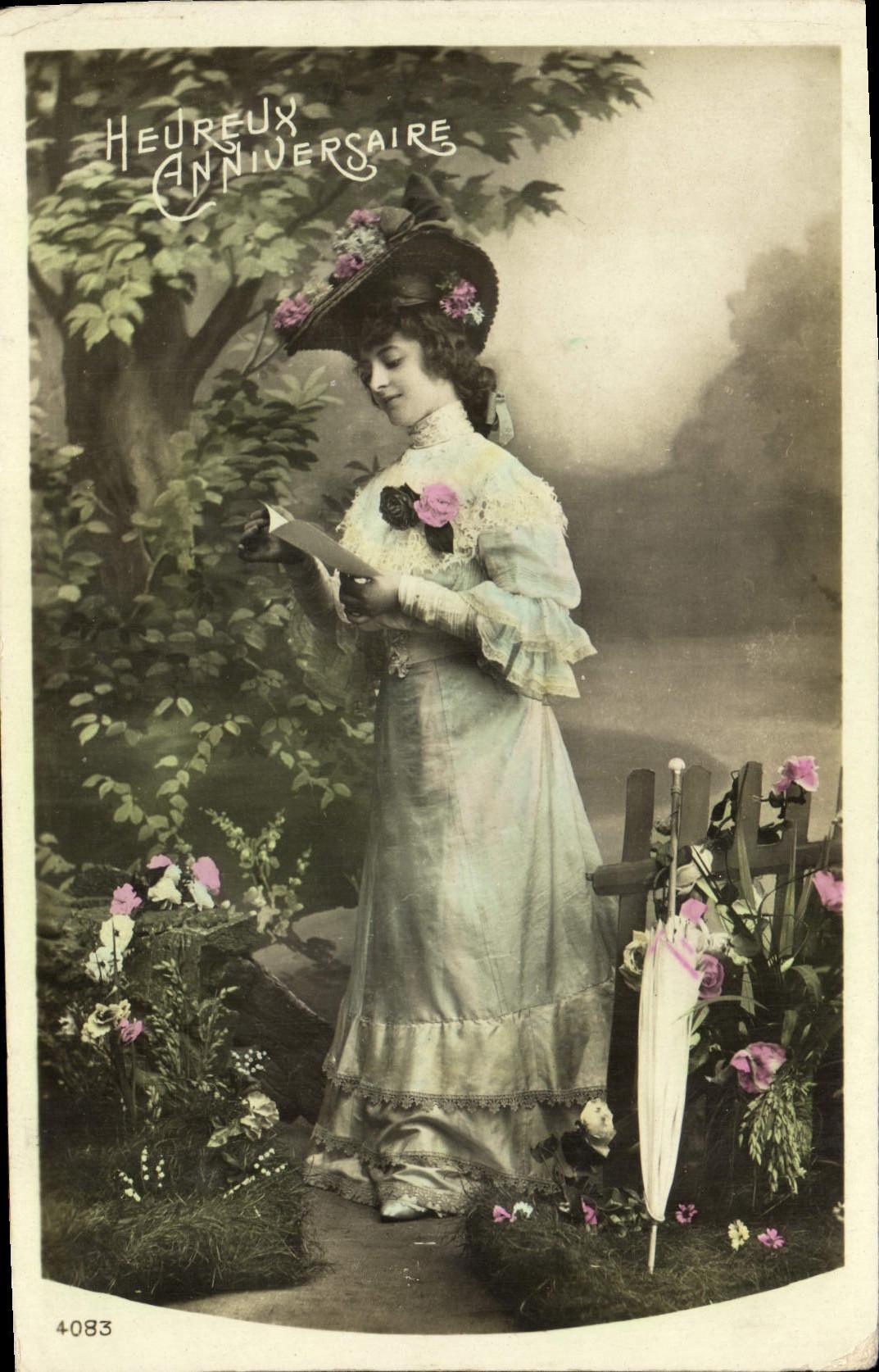 CPA Fantaisie Femme