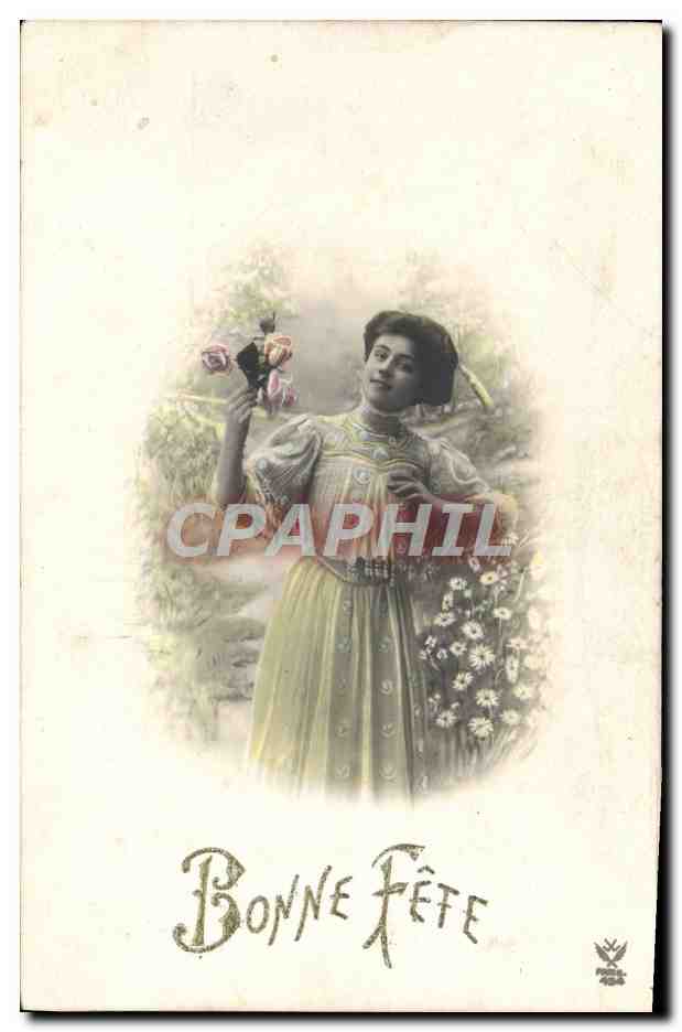 CPA Fantaisie Femme