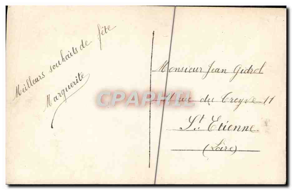CPA Fantaisie Enfant — Rückseite
