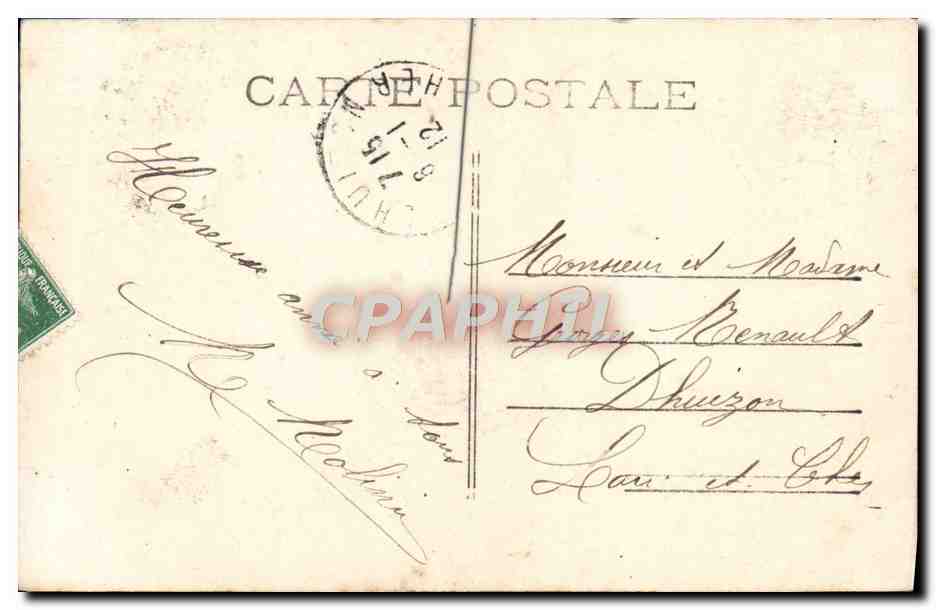 Femme en robe rose parmi des fleurs — éditeur Rolo, n° 360 — Rückseite