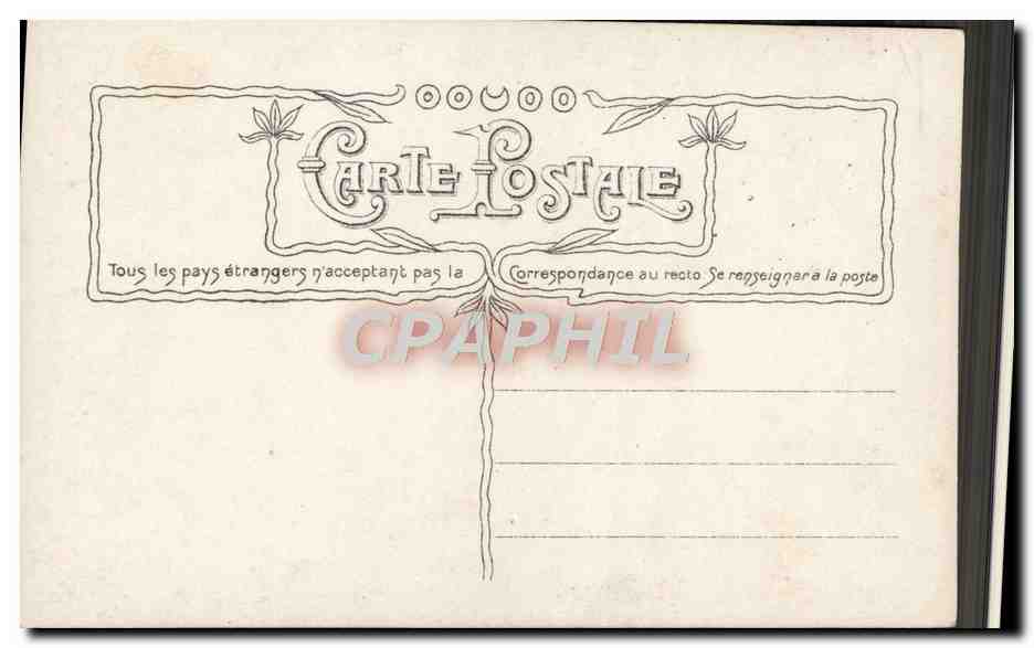 CPA Fantaisie Enfant — Rückseite