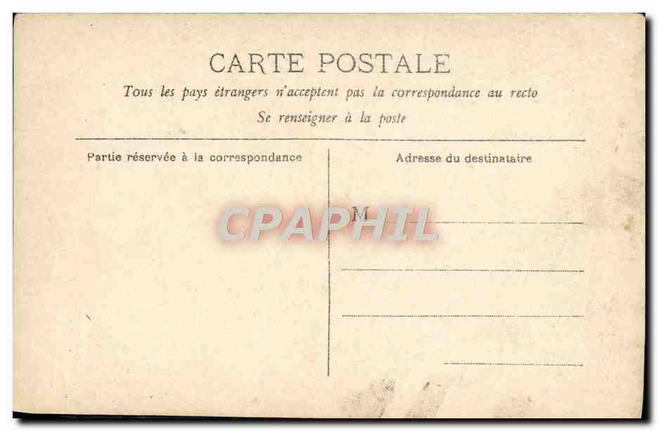 CPA Fantaisie Femme — Verso
