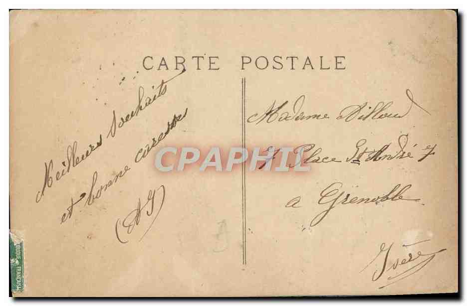 Femme en robe de style Belle Époque — lisant un livre — éditeur anonyme, n° 4083 — Verso