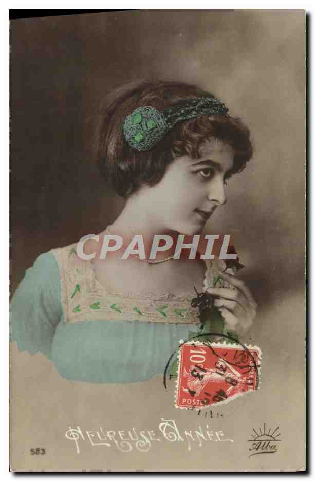 CPA Fantaisie Femme