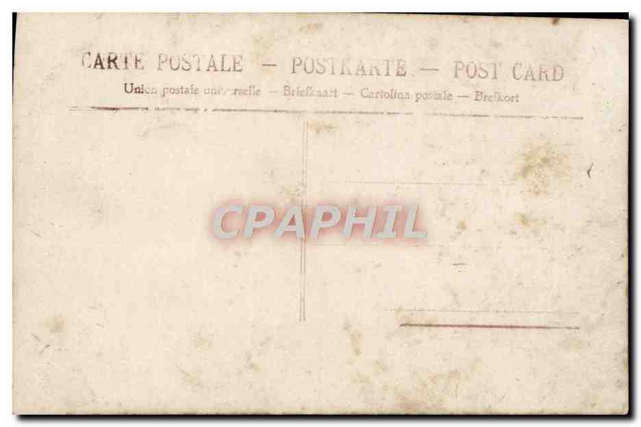 CPA Fantaisie Femme — Rückseite