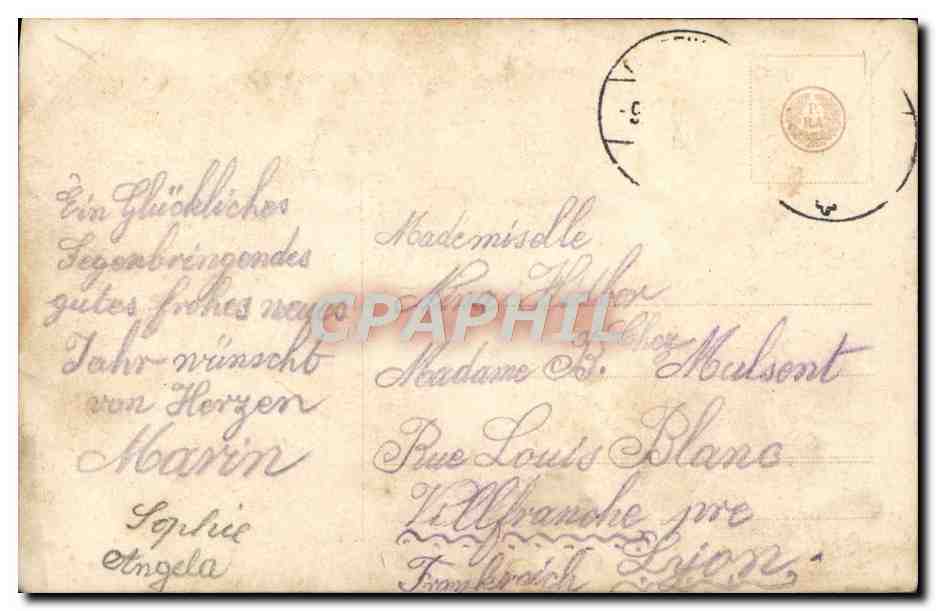 CPA Fantaisie Enfants — Rückseite