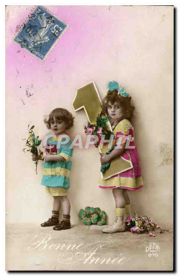 CPA Fantaisie Enfants