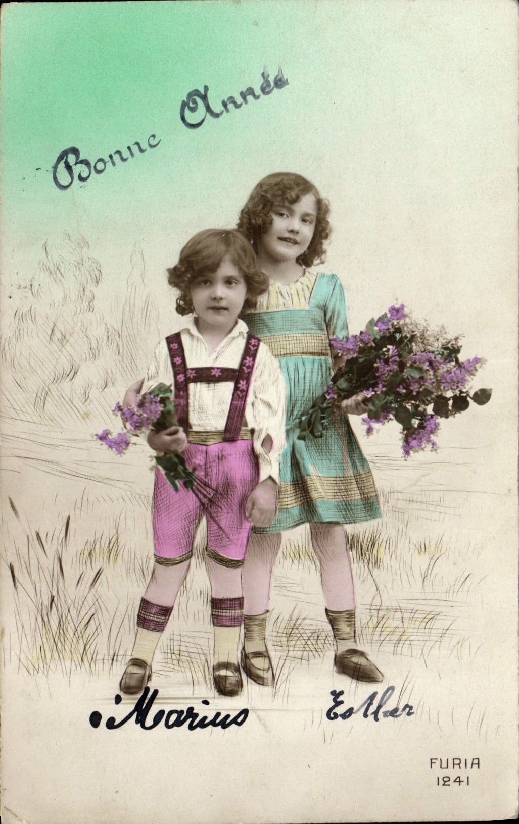 CPA Fantaisie Enfants