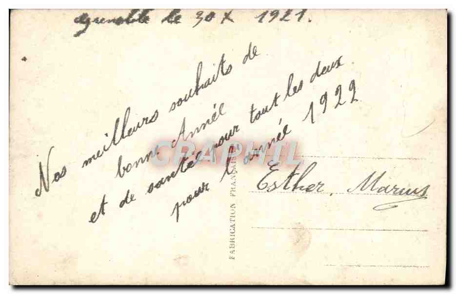 CPA Fantaisie Enfants — Verso