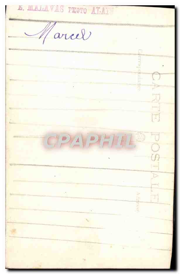 CPA Enfant — Verso