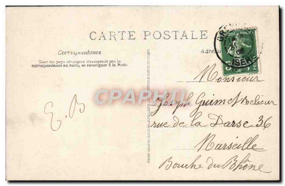 Jeune femme en robe rose tenant un panier de poissons et des fleurs — A.N. PARIS, n° 690 — Reverso