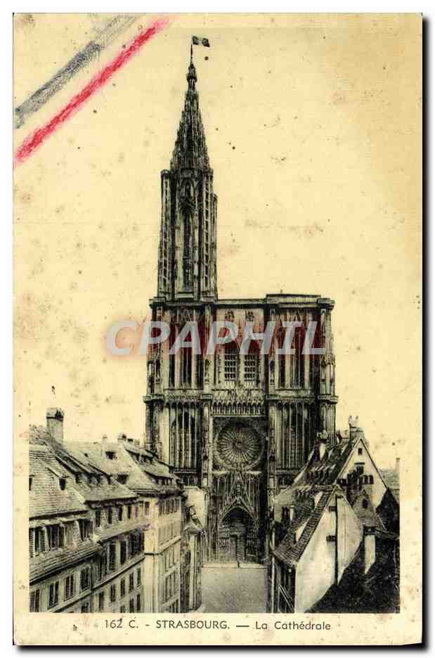 CPA Strasbourg La Cathedrale